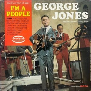 George Jones - I'm A People - Vinyl Album - 1966